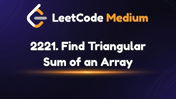 2221. Find Triangular Sum of an Array | LeetCode