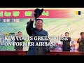 North Korea’s Kim Jong-un converts military base to greenhouse to celebrate founding of ruling party