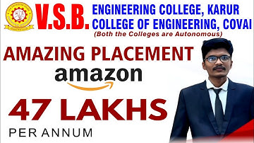 Amazing Placements | 47 Lakhs Salary | Amazon