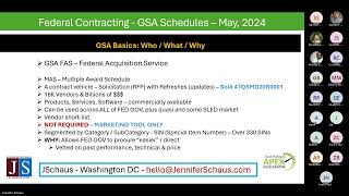 GSA Schedules: The What, Why, How To & Fine Print  - With E. Michigan APEX Accelerator