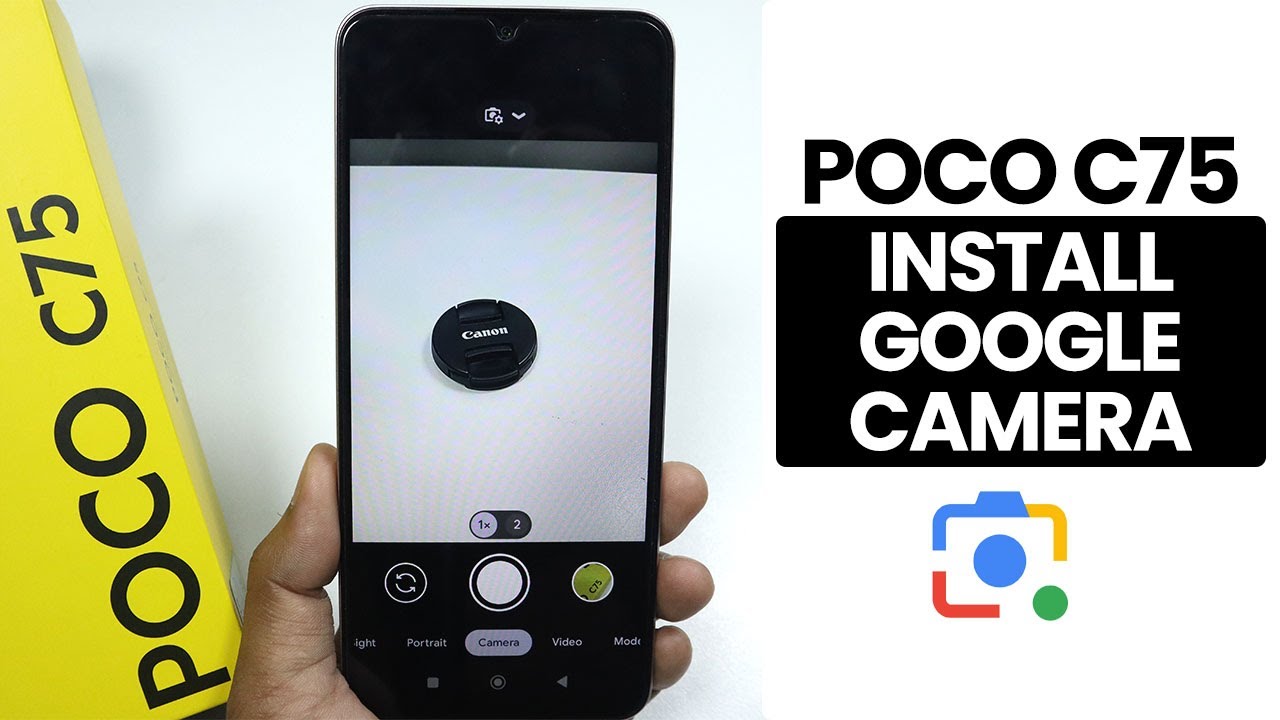 Poco C75: Download & Install Google Camera (GCam)