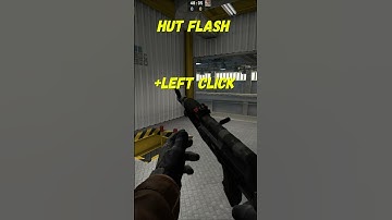 Hut Flash On Nuke CSGO Grenade #shorts
