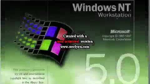 Windows Startup and Shutdown Sounds in Old TV (AVS Version)