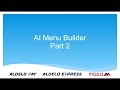 Ai menu build part 2