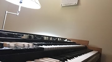 Viscount Legend Organ Leslie 3300 Tutorial