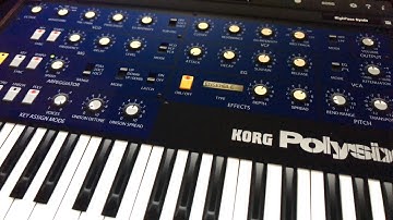 KORG iPolysix - 2 Synths, a Drum Machine and a Sequencer - Tutorial for the iPad