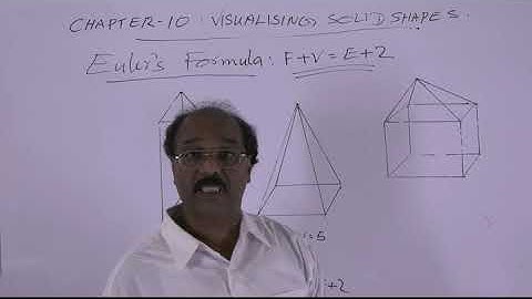 CBSE Class8 Visualising Solid Shapes- Euler