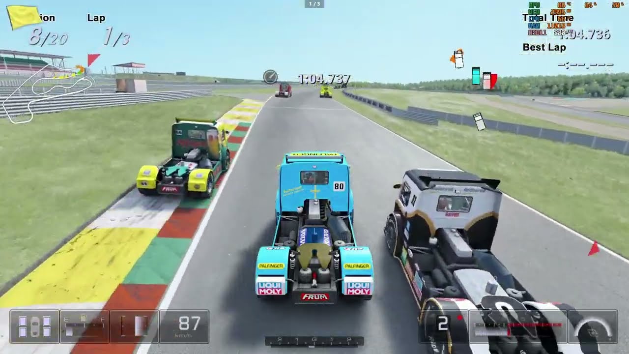 Assetto Corsa | Volvo FH en Fort Grozniy 🚛 ¡¡monomarca de camionaso!! (contra la IA en difícil)