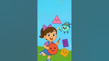 "Learn Shapes with Mary & Bubu! 🔺🟦🟩"