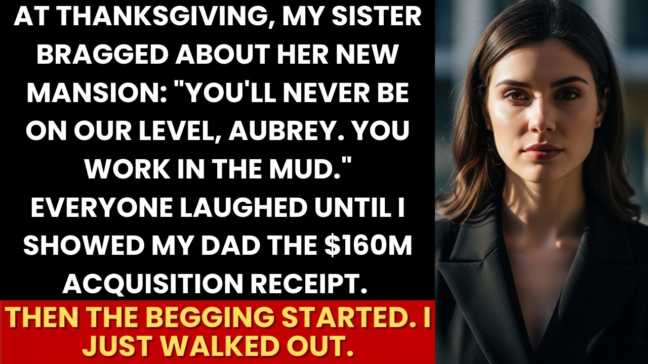 Sis Bragged “You'll Never Be On Our Level”—Until I Replied “Here Is The $160M Acquisition Receipt”