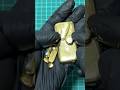 6万円の金歯を溶かした結果、とんでもない比重が出ました #shortsfeed #金塊ビンゴ #金