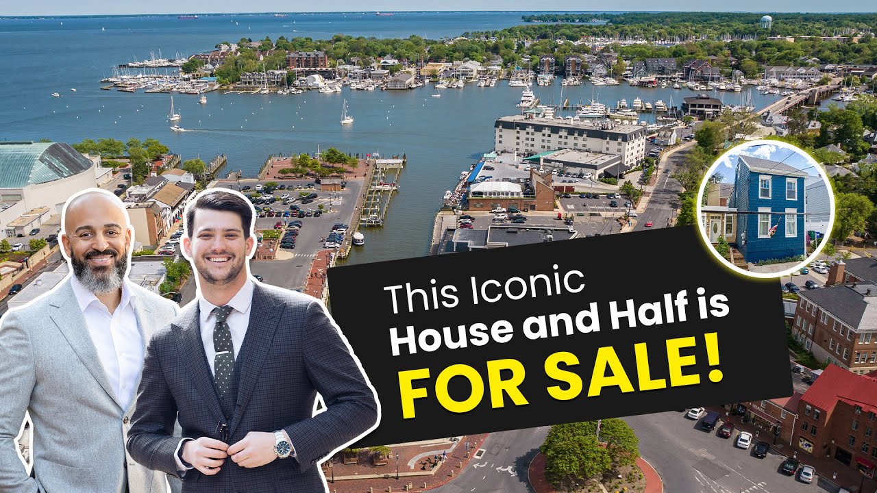 Historic Downtown Annapolis Home Tour: The House and a Half - YouTube