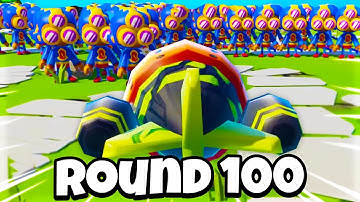ROUND 100 in Bloons but you