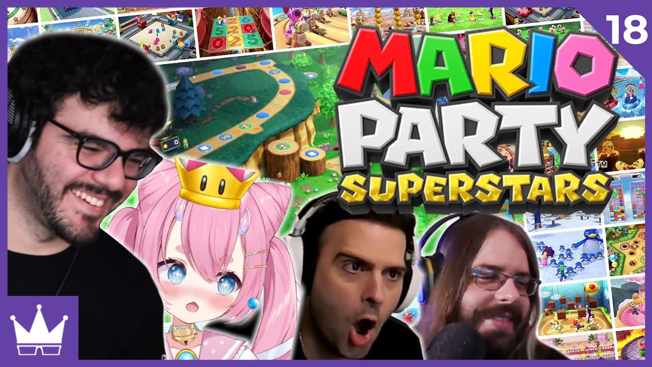 Twitch Livestream | Mario Party Superstars w/Chibidoki, Nagzz & Axialmatt
