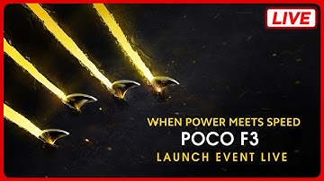 POCO F3 & X3 Pro Global Live Launch Event