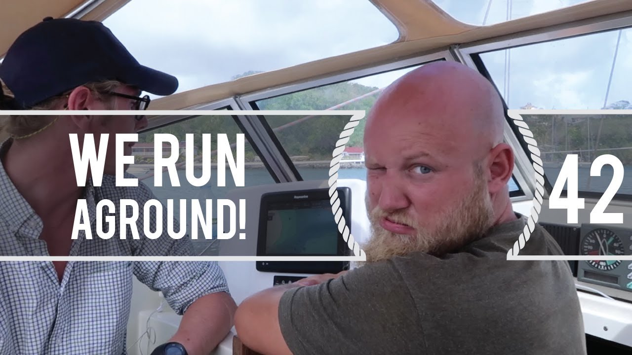 Sailing Around The World – We Run Aground! – Livin