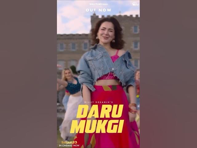 Daaru Mukgi 🔥| Haniya Aamir x @diljitdosanjh | New Punjabi Song 2025 | #darumukgidiljitdosanjh
