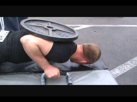 Alexander Shlemenko Training with ECWC Strength Co...