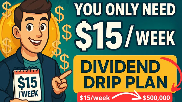How To Build a $500,000 Dividend Portfolio with Only $15/Week