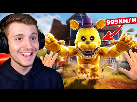 Having the SAME SPEED as FREDBEAR was a VERY BAD IDEA... (Hello Neighbor)