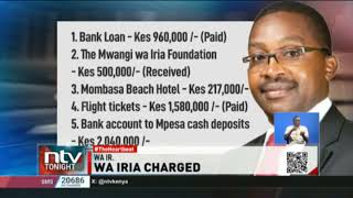 Ex-governor Mwangi wa Iria spends night in police custody