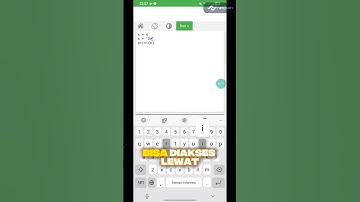 Belajar coding gak harus di laptop 💻✨ HP juga bisa! #w3schools #belajarcoding #nexjson