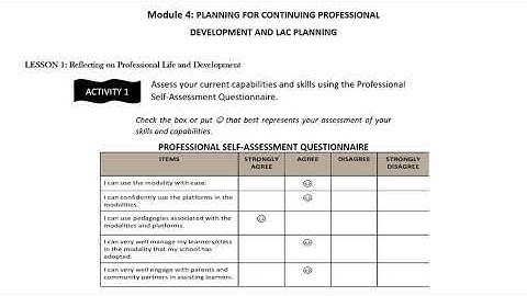 LDM2 MODULE 4 WITH SAMPLE ANSWERS
