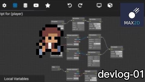 Making my first 2D game in max2D (its not good) | Devlog-01