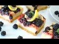 SIN HORNO: TARTA DE COCO Y MORAS  | SALUDABLE Y FÁCIL (VEG)