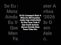 Será Que Eu Consigo ???