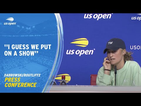 Dabrowski/Routliffe Press Conference | 2023 US Open Quarterfinal - The ...