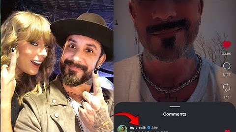 Taylor Swift’s Comment on Backstreet Boys’ AJ McLean BROKE the Internet! 🤯 You Won’t Believe