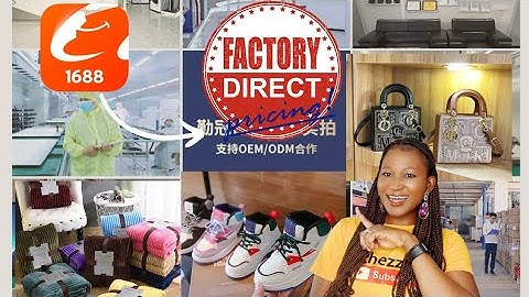 HOW TO BUY FROM CHINA 1688 FACTORY DIRECT + CHEAPER