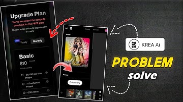 Krea Ai Upgrade Plan Problem || krea Ai Free Me Kaise Use Kare | krea Ai Photo Editing