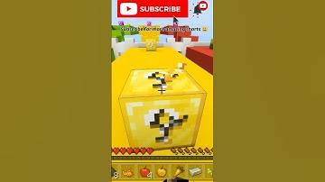 Minecraft Rainbow Lucky Block Race 🔥| (part 2) | (You should try) | #minecraft | #shorts