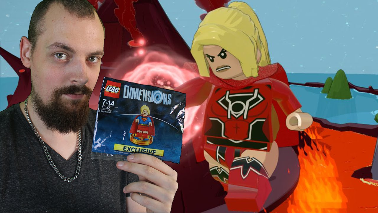 Lego Dimensions Exclusive Supergirl Unboxing Gameplay Youtube