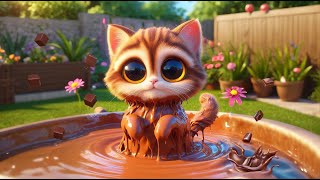 Cat's Chocolate Park Journey: Furry Friend Cat's Tale😻 #cat by Dela_Graphi 85 views 2 weeks ago 1 minute, 3 seconds