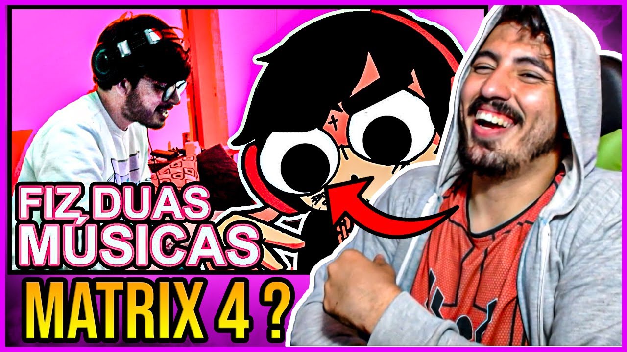 FIZ DUAS MUSICAS EM DUAS HORAS E ELAS FICARAM INCRIVEIS - GEMAPLYS | Leozin React