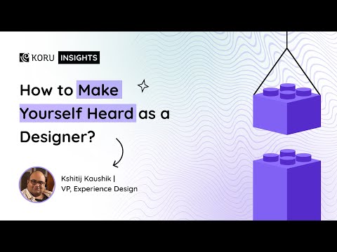 Como fazer-se ouvido como um Designer