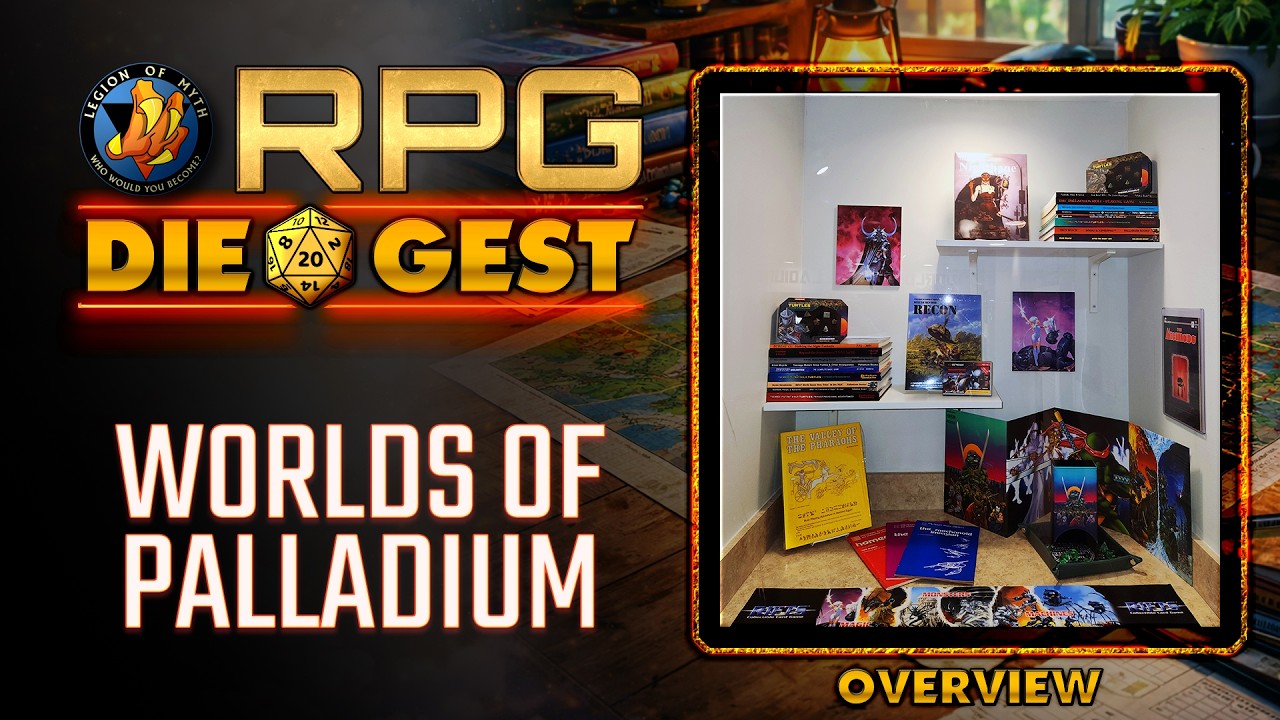 Palladium Books: Worlds of Palladium, Detroit RPG Story