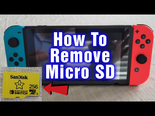 Nintendo Support: How to Insert/Remove microSD Cards