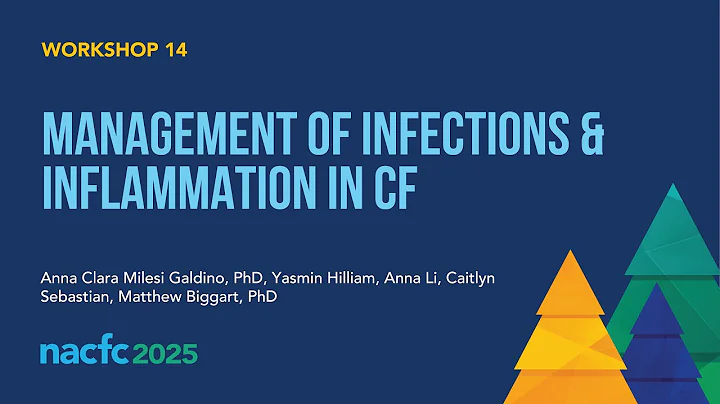 NACFC 2025 | W14: Management of Infections & Inflammation in Cystic Fibrosis