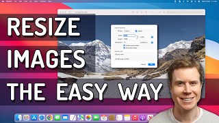 How To Resize Images On Mac (without additional software)