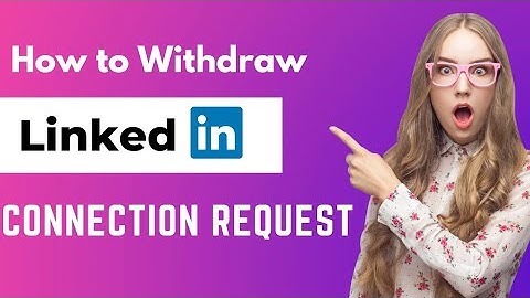 How to withdraw pending connection request on LinkedIn in 2023 | Connection request Withdraw