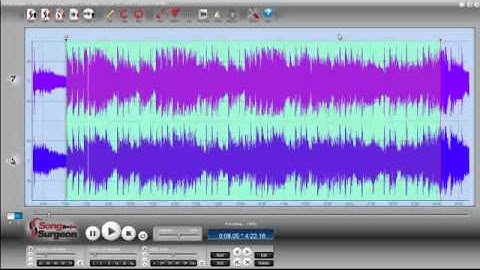 Musical loops in Song Surgeon slow down software | Song Surgeon