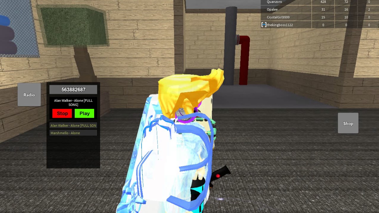 Robloxmã Id Của Hai Bài Hát Alone Của Alan Walker Và Của Marshmelohai Lúa Gaming - 