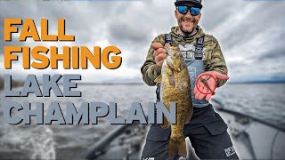 Fall Transition Bass Fishing on Lake Champlain!