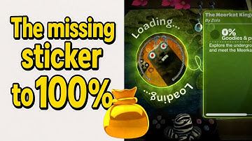 LBP:The savannah-The Meerkat kingdom-The missing sticker to 100% prizes
