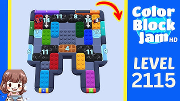 Color Block Jam Level 1205 (2115) Solution Walkthrough