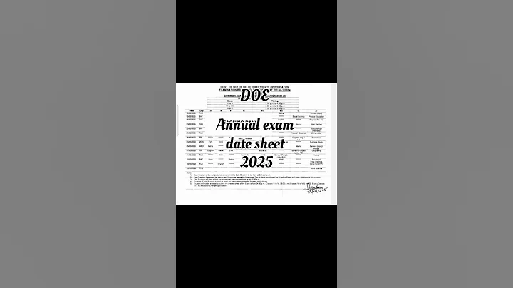 Annual exam date sheet 2025 class-9,8,7,6 | CBSE annual exam date sheet #shorts